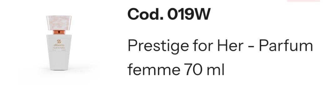Prestige for Her — Parfum femme (OLINZETA)